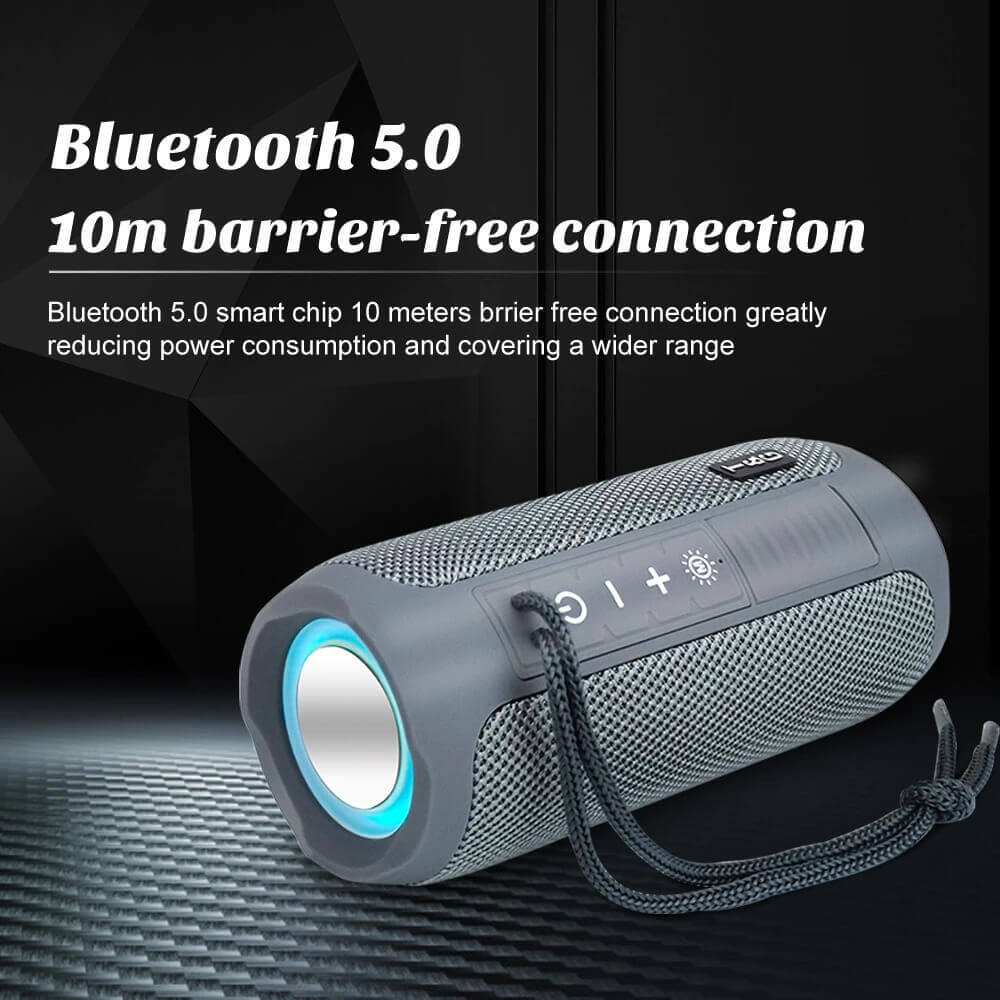 Portable Hifi Wireless Speaker Waterproof USB Bluetooth-compatible