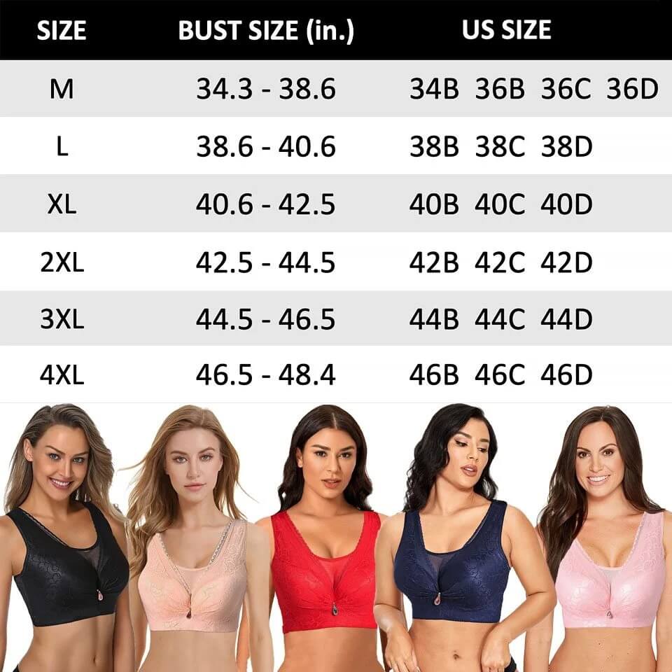 Charmi Bra – Plus Size Push Up Full Cup Comfort Vest Bra - Vemimi